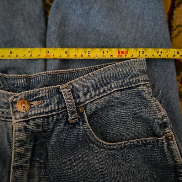 Vintage 90s Stefano jeans high waist mum jeans light wash - Picture 8 of 15
